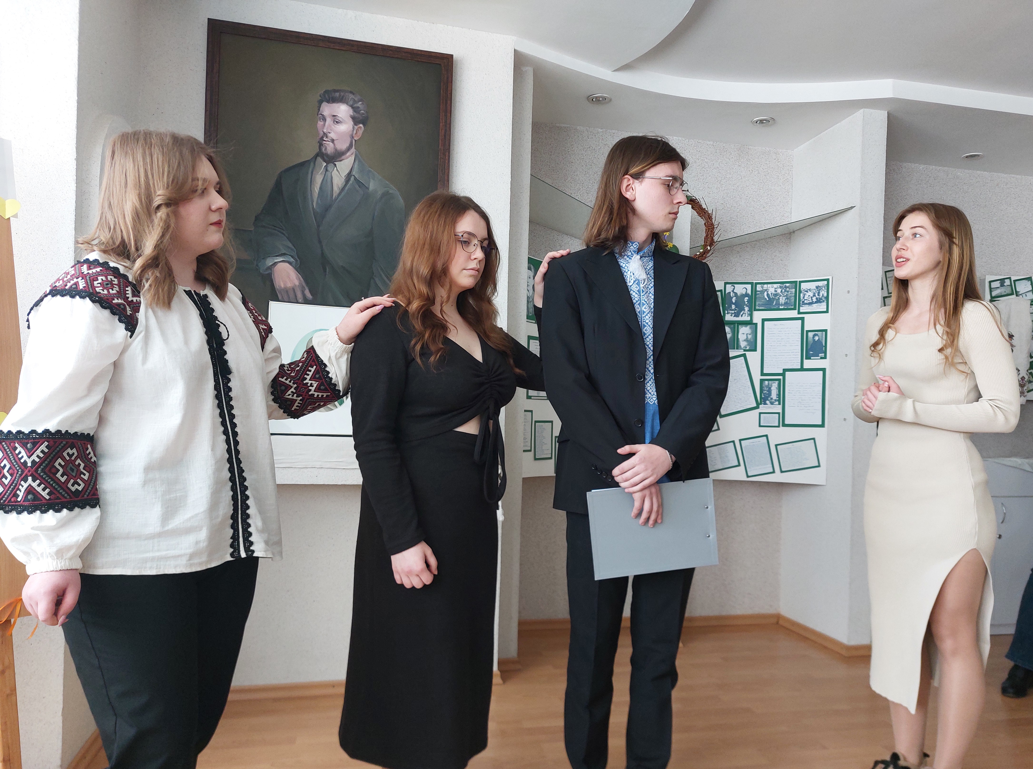 Літературна сценка. Авторка Н.Яворівська